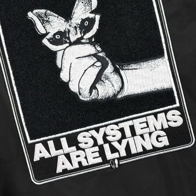 Soulwax x UG All Systems MA1 Bomber Jacket Black