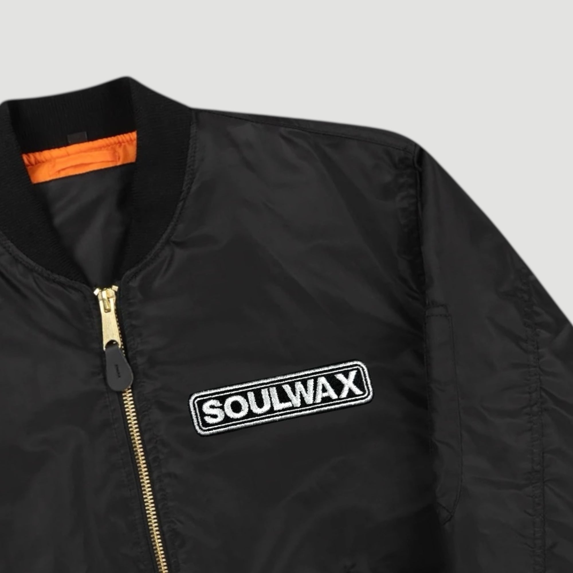 Soulwax x UG All Systems MA1 Bomber Jacket Black