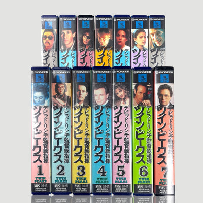 1992 Twin Peaks Season 1+2 Japanese VHS Collection