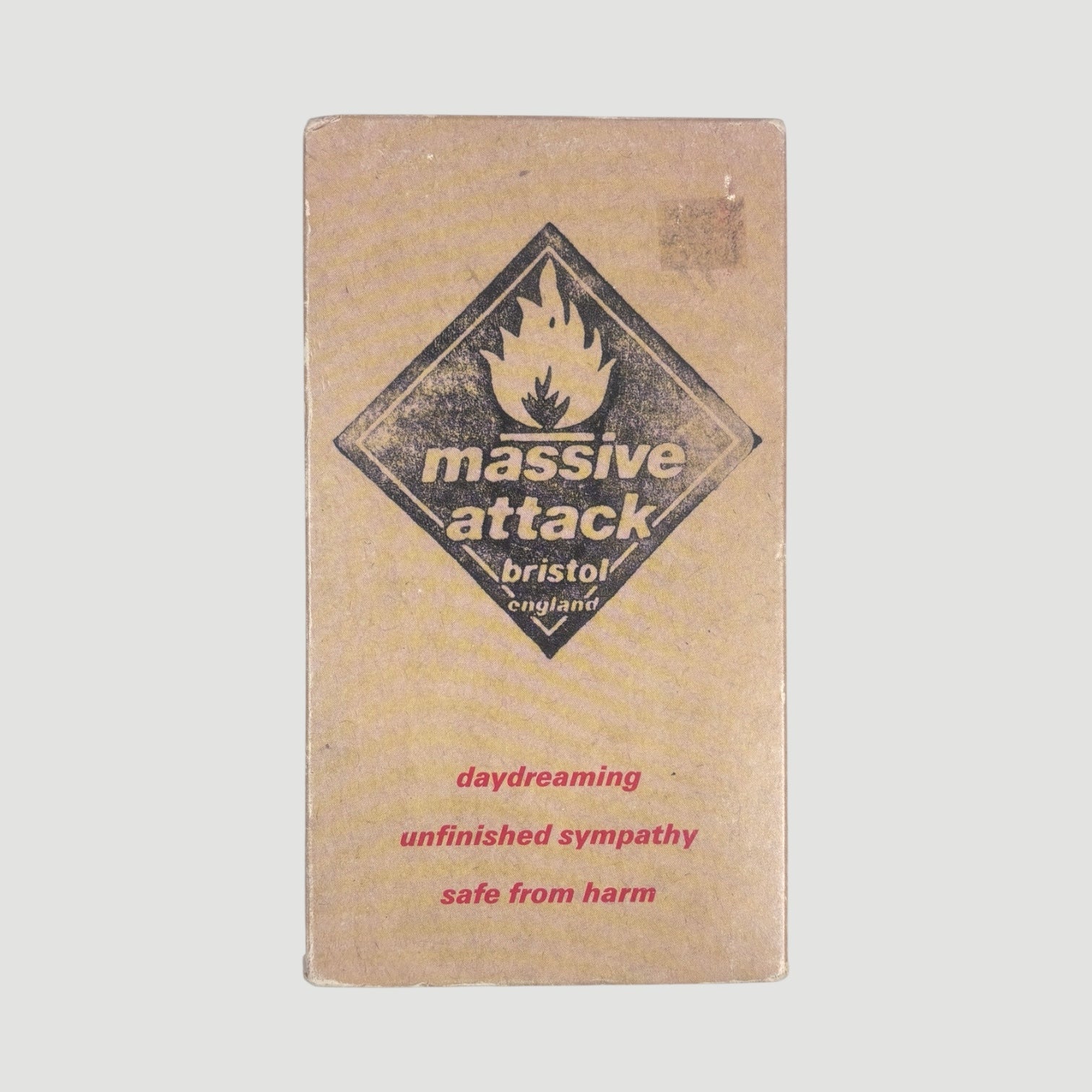 1992 Massive Attack PRJV Massive US Promo VHS