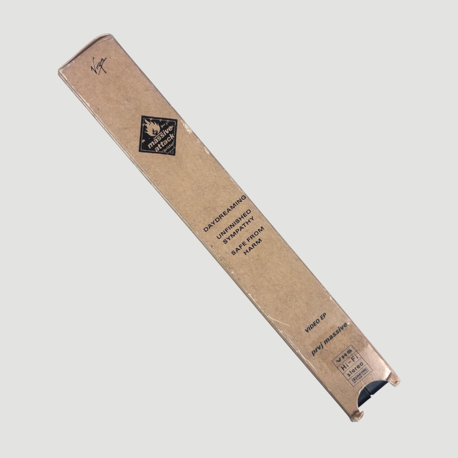 1992 Massive Attack PRJV Massive US Promo VHS