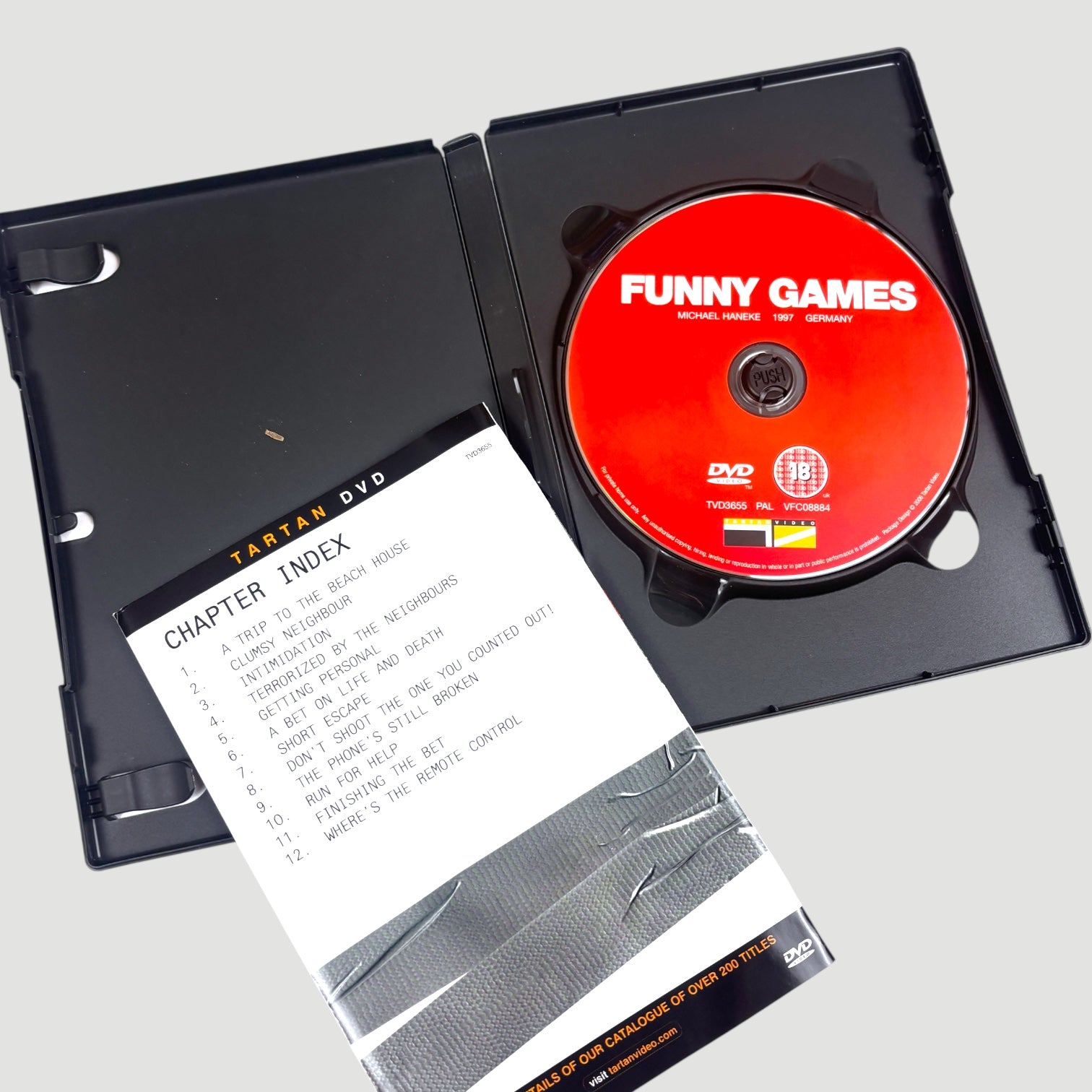 1997 Funny Games UK Tartan DVD