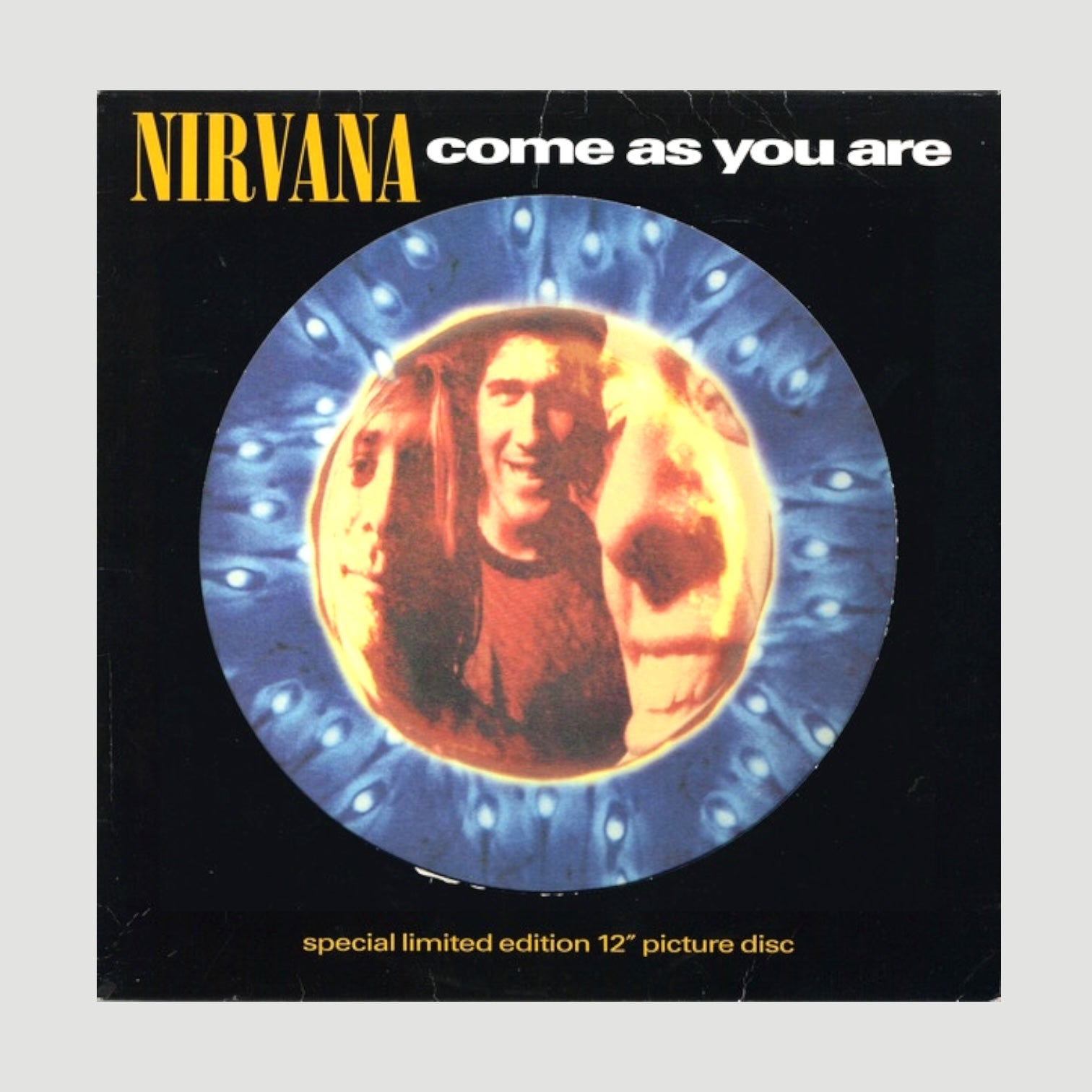 1992 Nirvana Come As You Are UK 12" Picture Disc Single