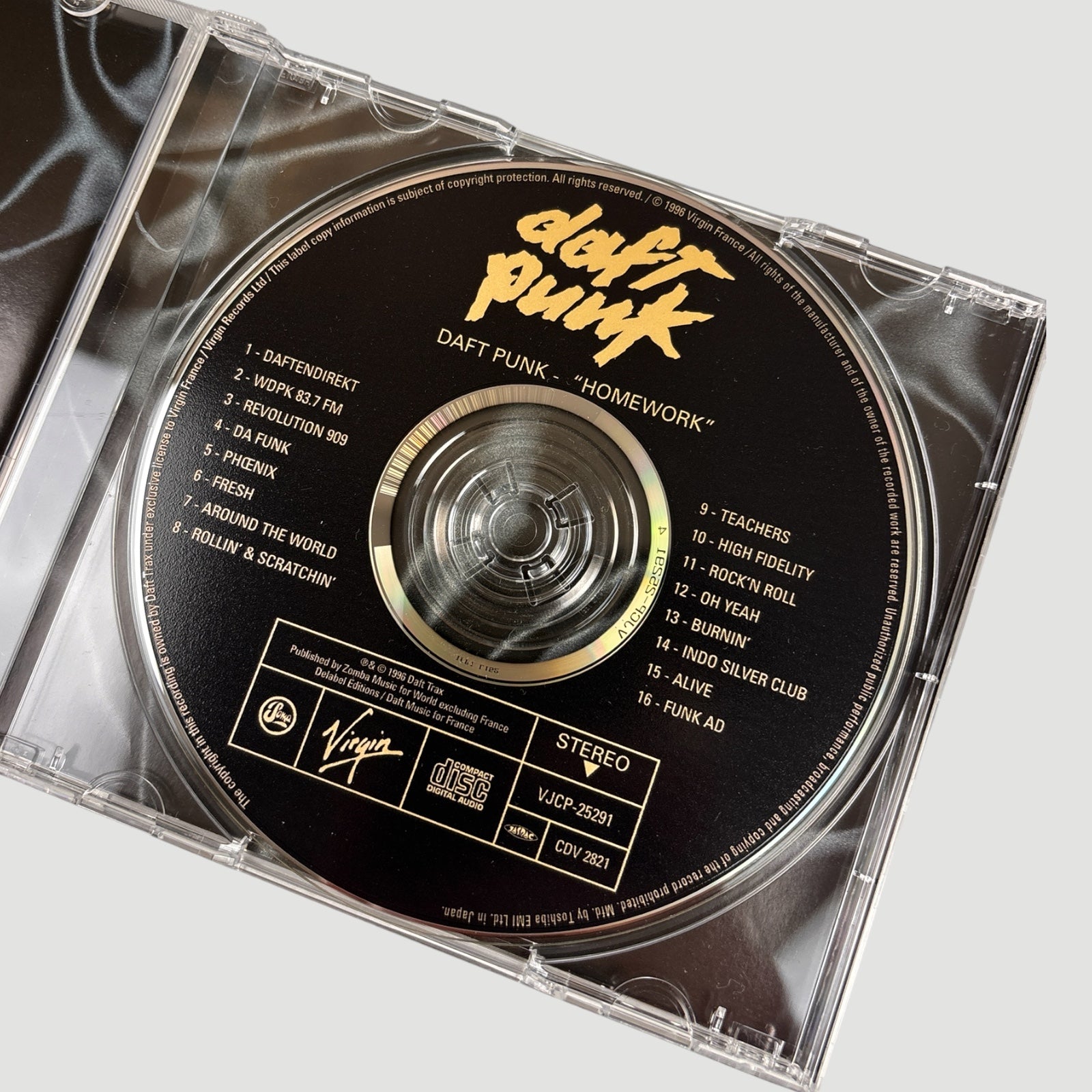 2001 Daft Punk Discovery Japanese CD
