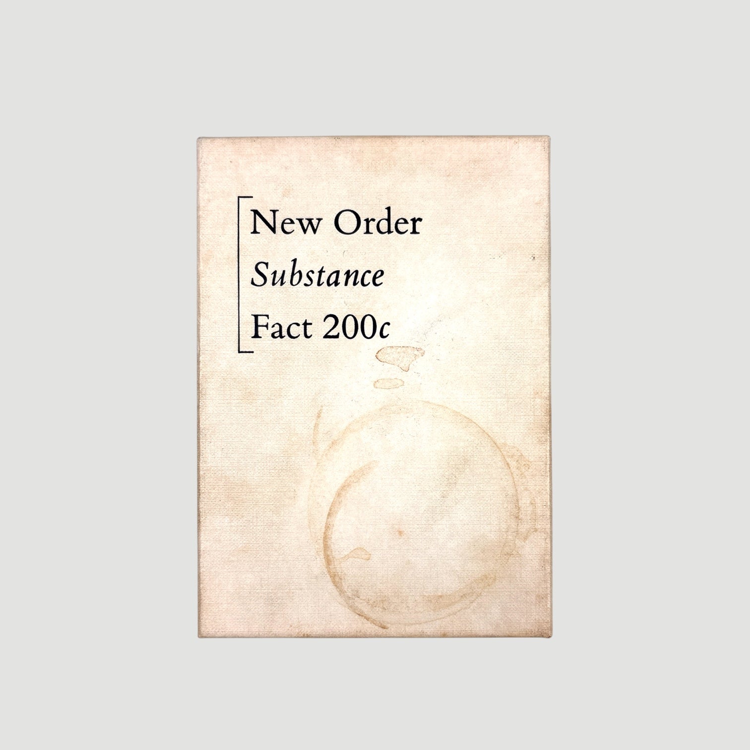 1987 New Order 'Substance' 2 x Cassette Box Set
