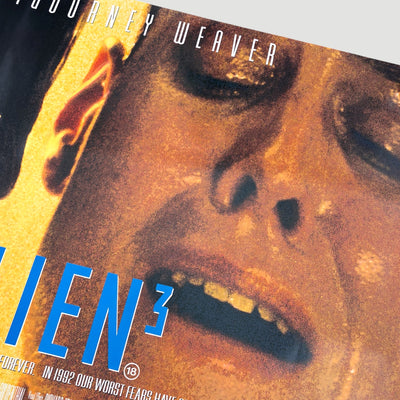 1992 Alien 3 UK Quad Poster
