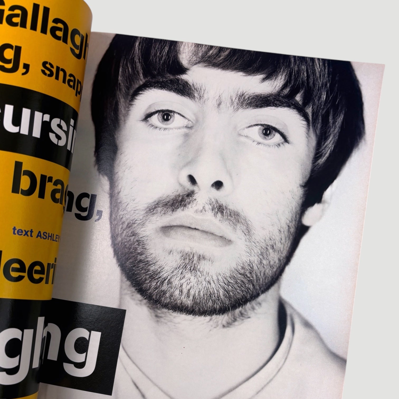 1995 The Face Magazine Liam/Oasis Cover Issue
