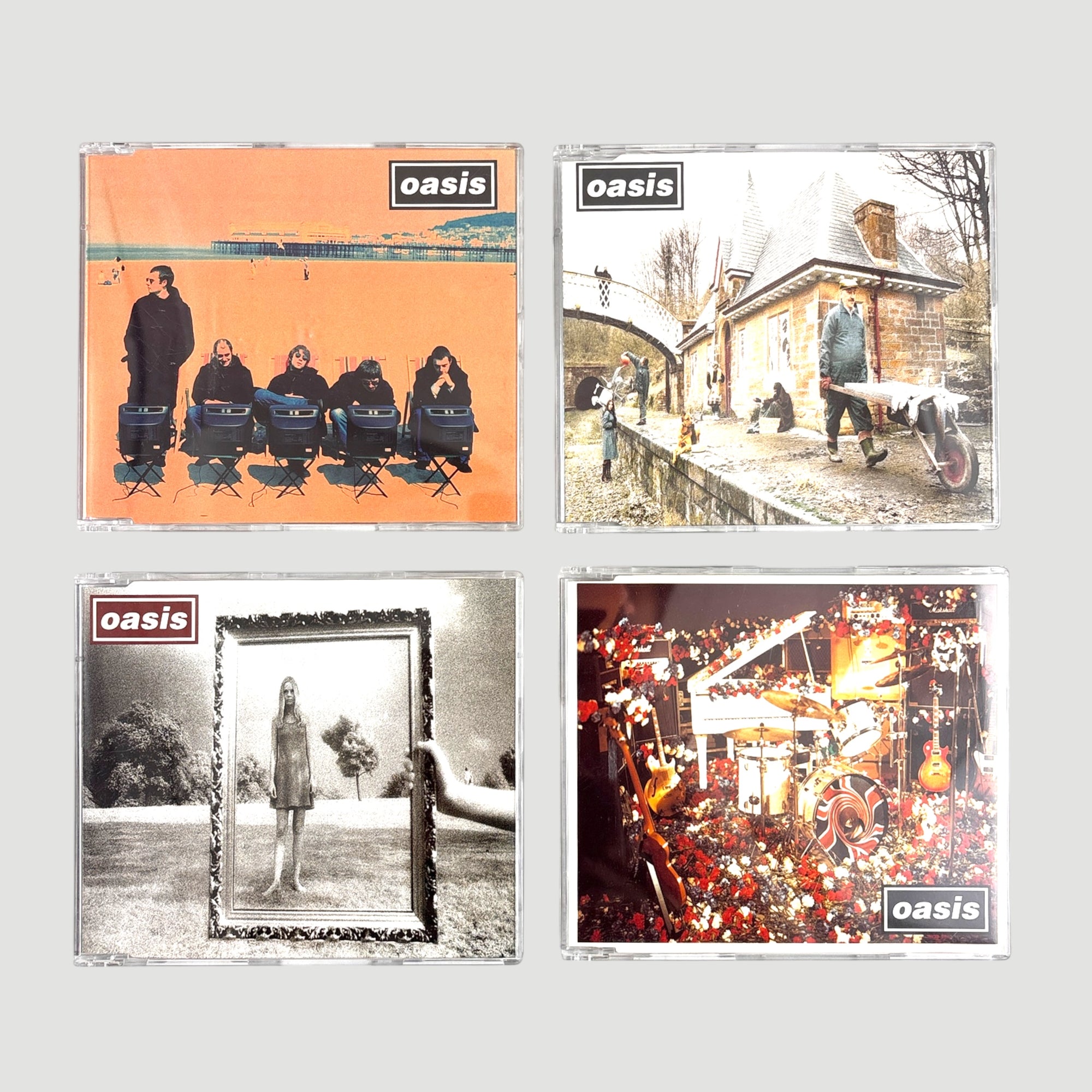 1996 Oasis (Whats the Story) Morning Glory? Singles 6 CD Boxset