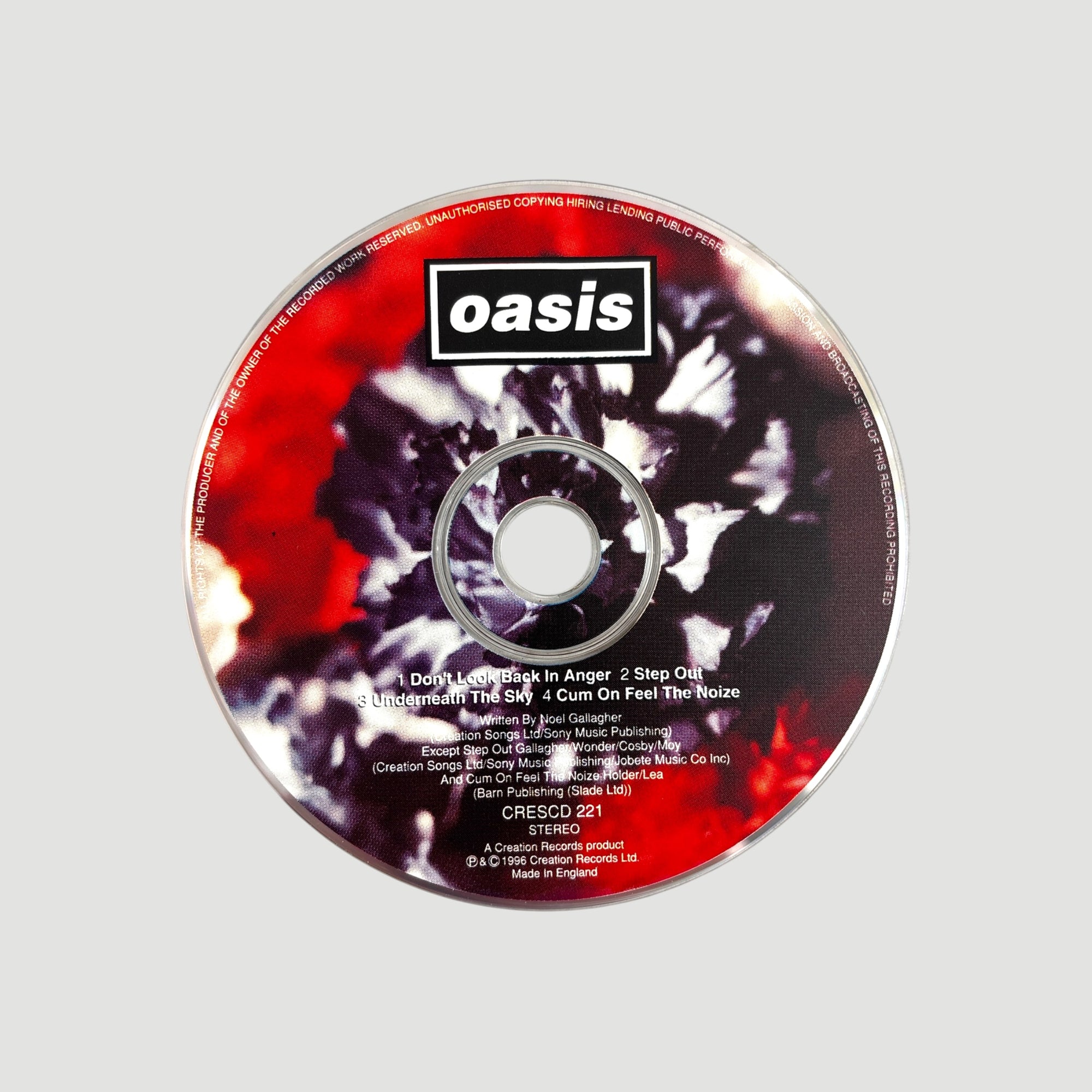 1996 Oasis (Whats the Story) Morning Glory? Singles 6 CD Boxset