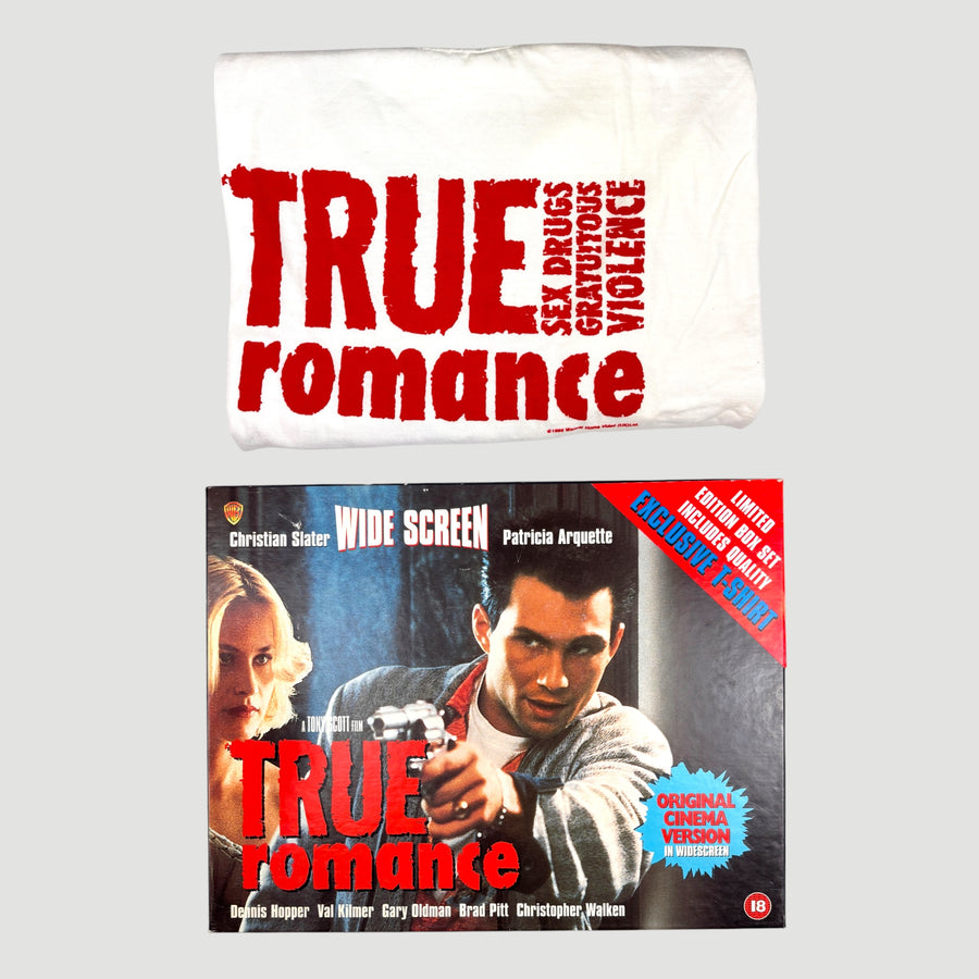 1995 True Romance Limited Edition VHS+T-Shirt Boxset