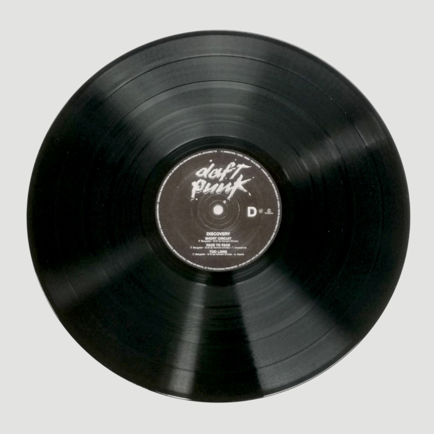 2001 Daft Punk Discovery UK 1st Press LP + Daft Clubcard