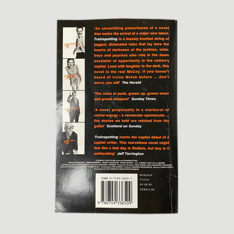 1996 Irvine Welsh 'Trainspotting' (Renton Cover)