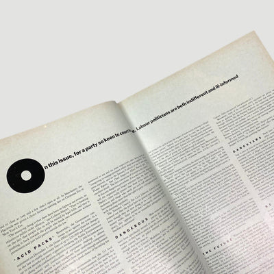 1990 The Face Magazine 'The Right To Party' Issue