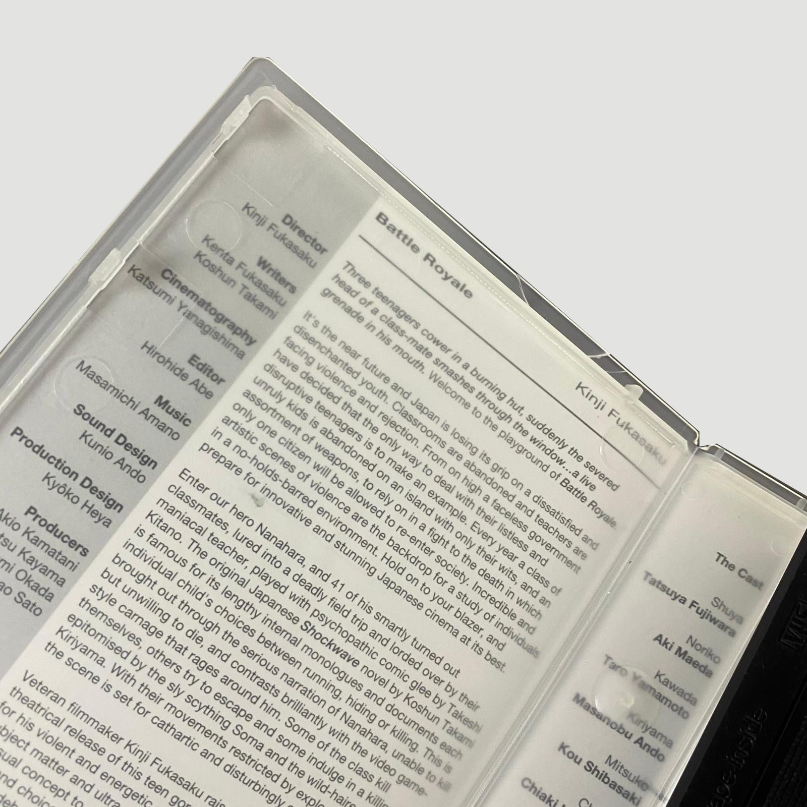 2002 Battle Royale Tartan Asia VHS