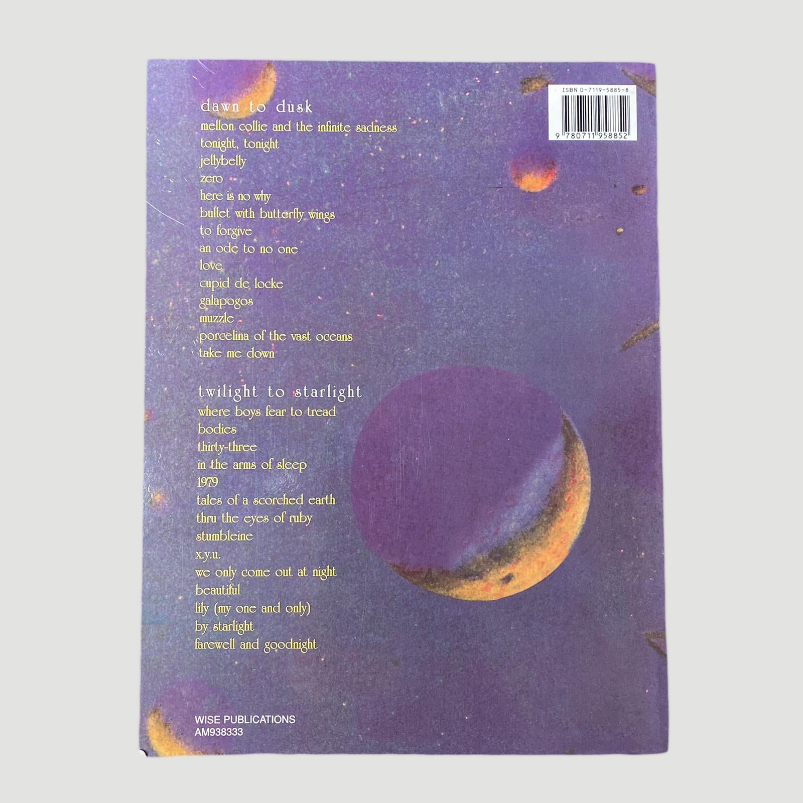 1995 The Smashing Pumpkins Mellon Collie Guitar Tab Book