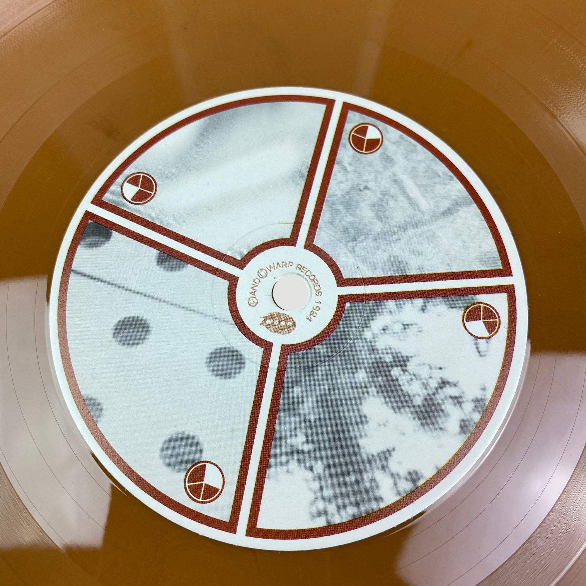 1994 Aphex Twin 'Selected Ambient Works Vol 2' 3 x LP Brown Vinyl