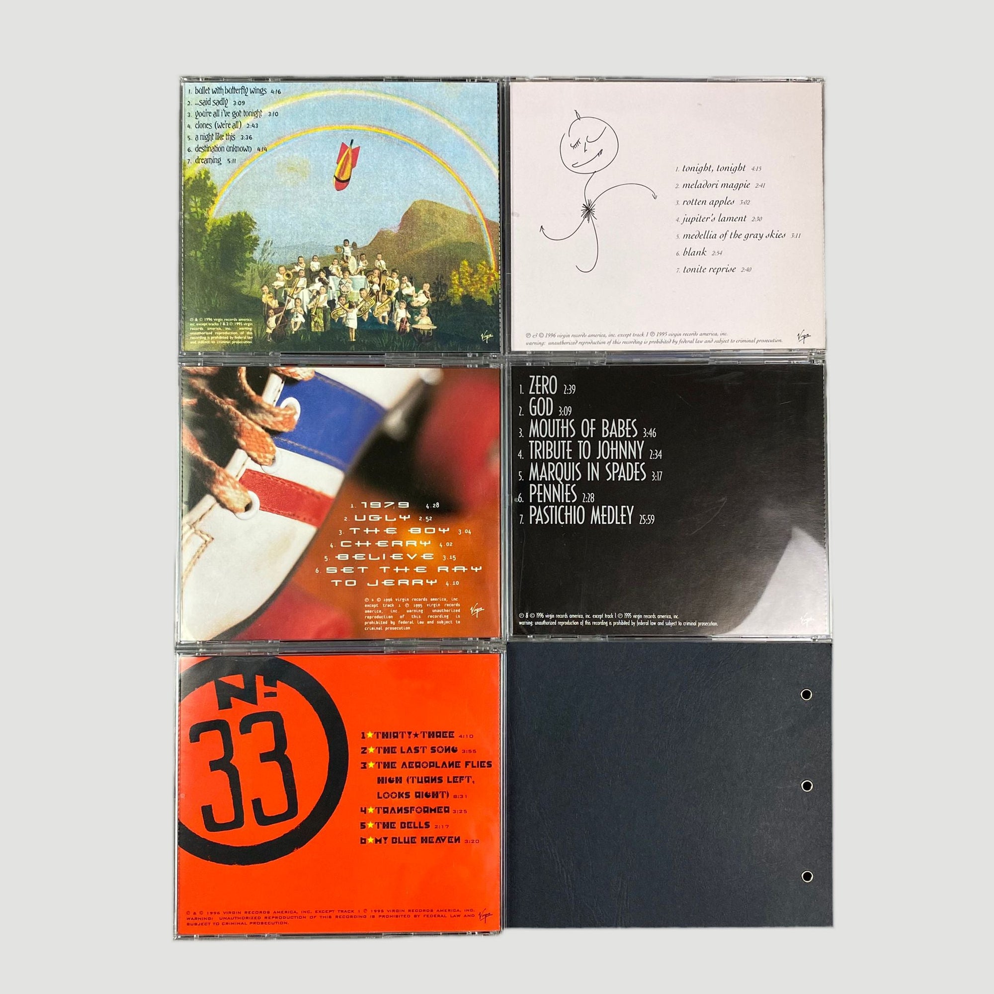 1996 The Smashing Pumpkins 'Aeroplane Flies High' 5CD Boxset