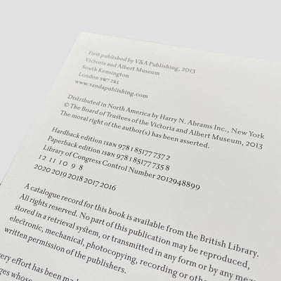 2013 David Bowie Is Inside V&A Exhibition Book (Sealed)