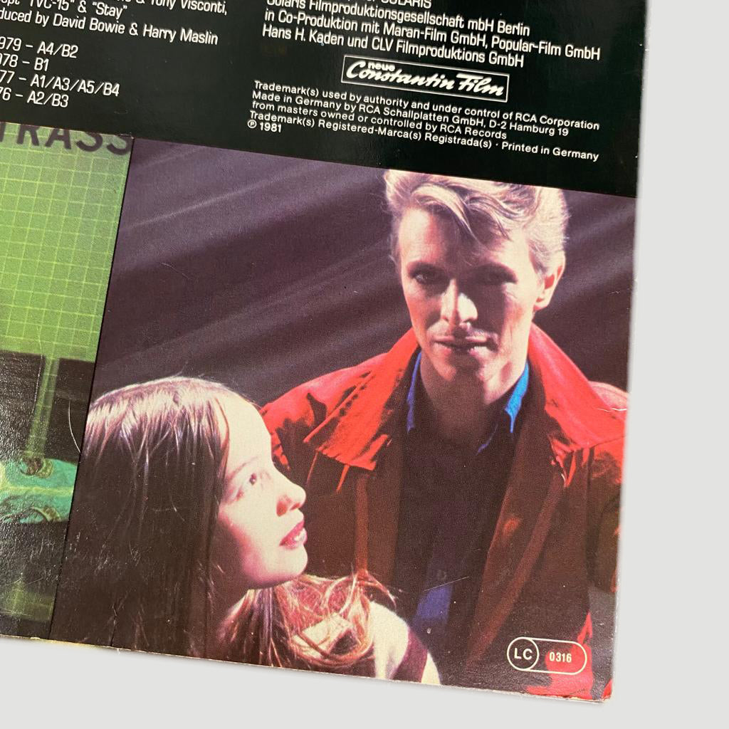 1982 David Bowie 'Christiane F' OST Vinyl LP
