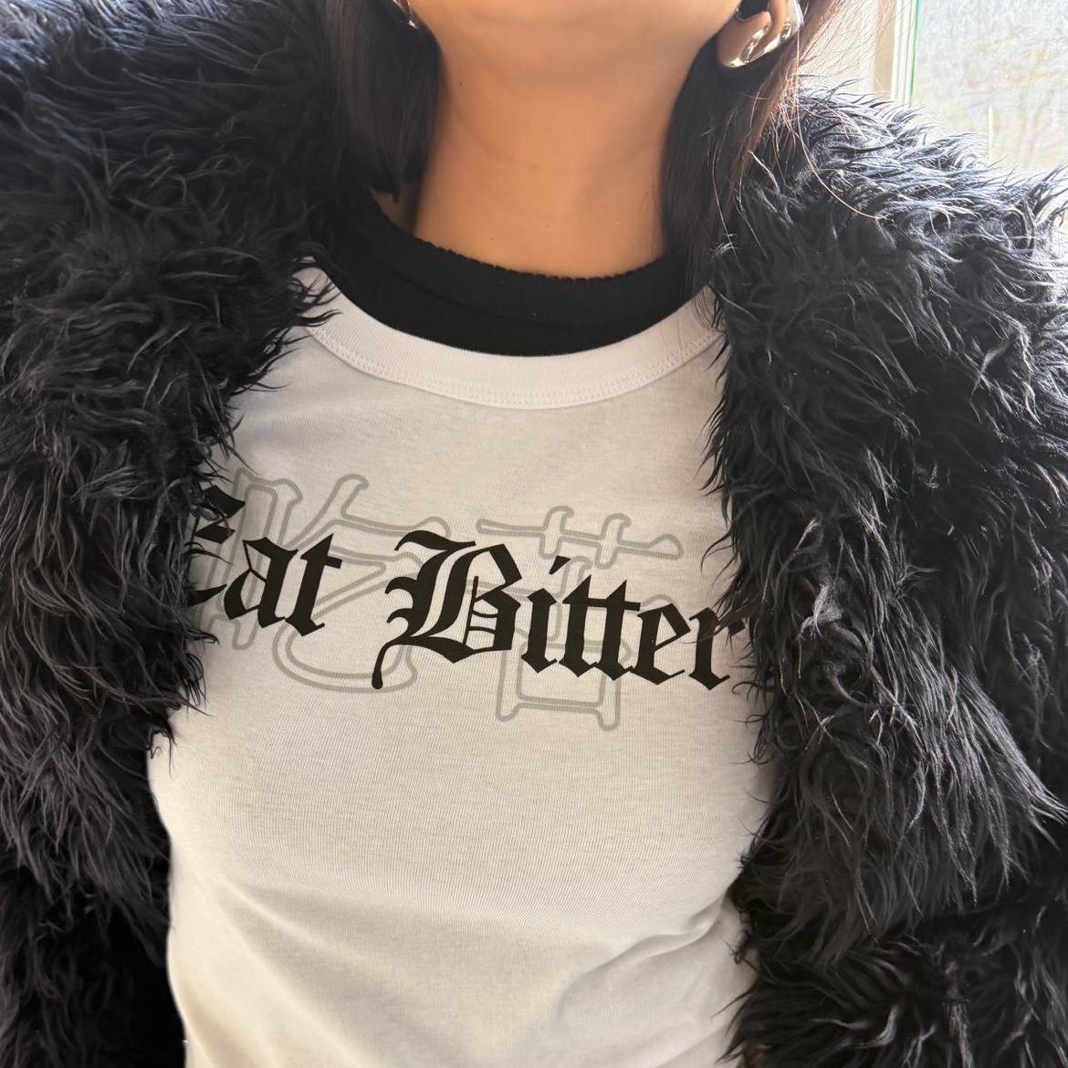 Lydia Pang x UG Eat Bitter White Baby T-Shirt