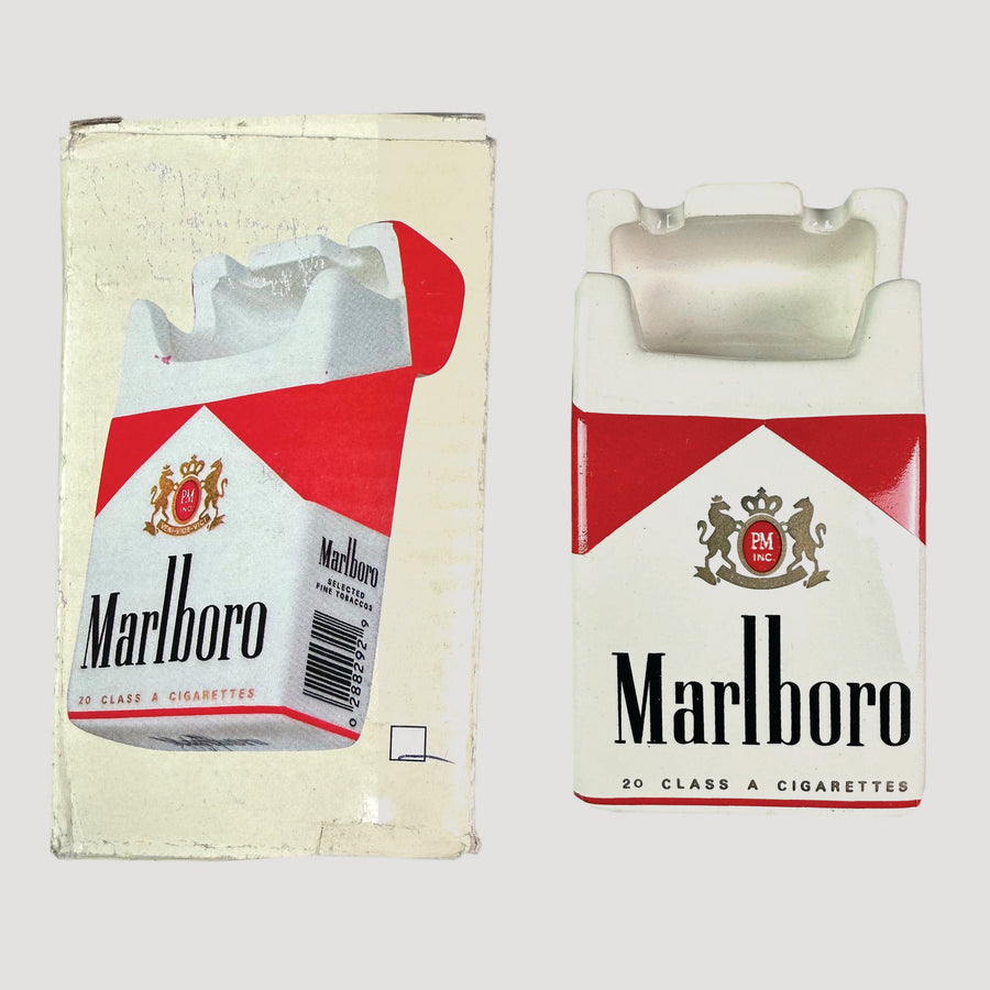 90’s Marlboro Ceramic Ash Tray (Boxed)