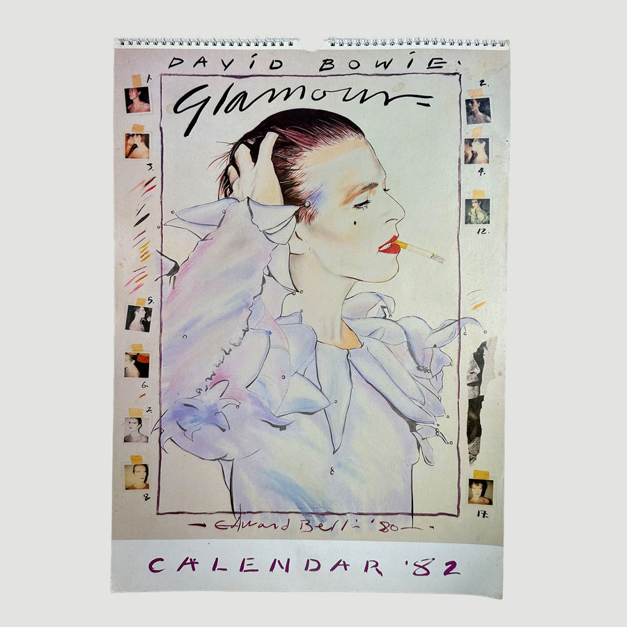 1982 David Bowie Scary Monsters Calendar