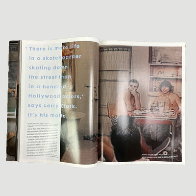 2001 The Face Magazine Larry Clark Trash Issue