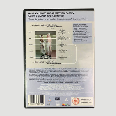 2003 Matthew Barney 'The Order' Cremaster 3 DVD