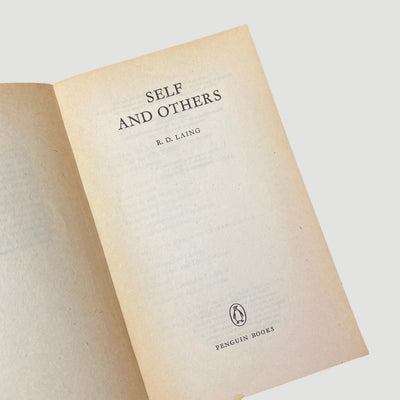 1969 R.D. Laing Self & Others Pelican