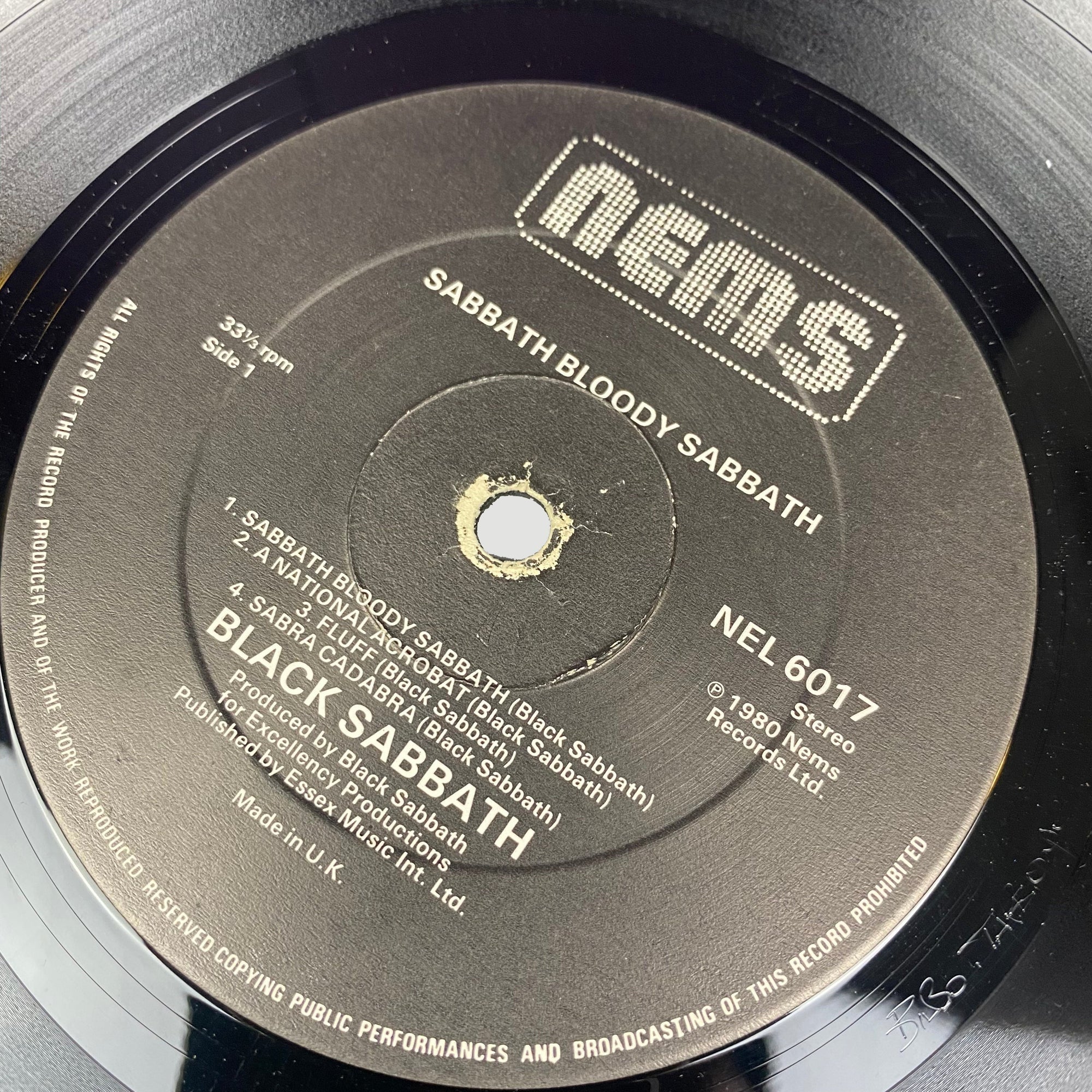 1980 Black Sabbath Sabbath Bloody Sabbath Gatefold LP