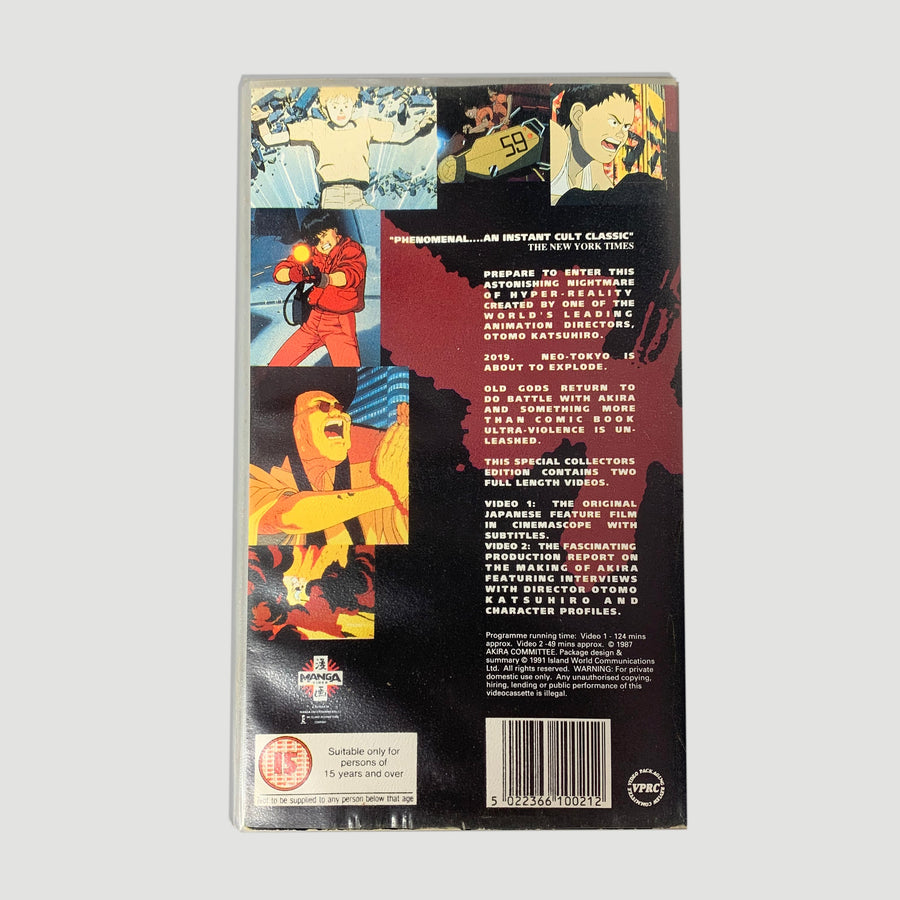 1991 Akira Collector's Edition Double VHS