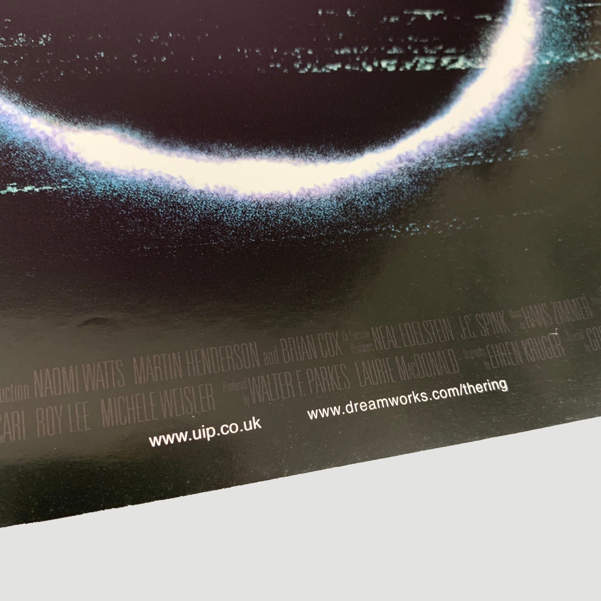 2002 'The Ring' Lobby Poster