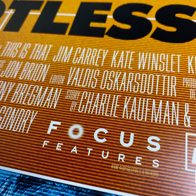 2004 Eternal Sunshine of the Spotless Mind UK Quad Poster