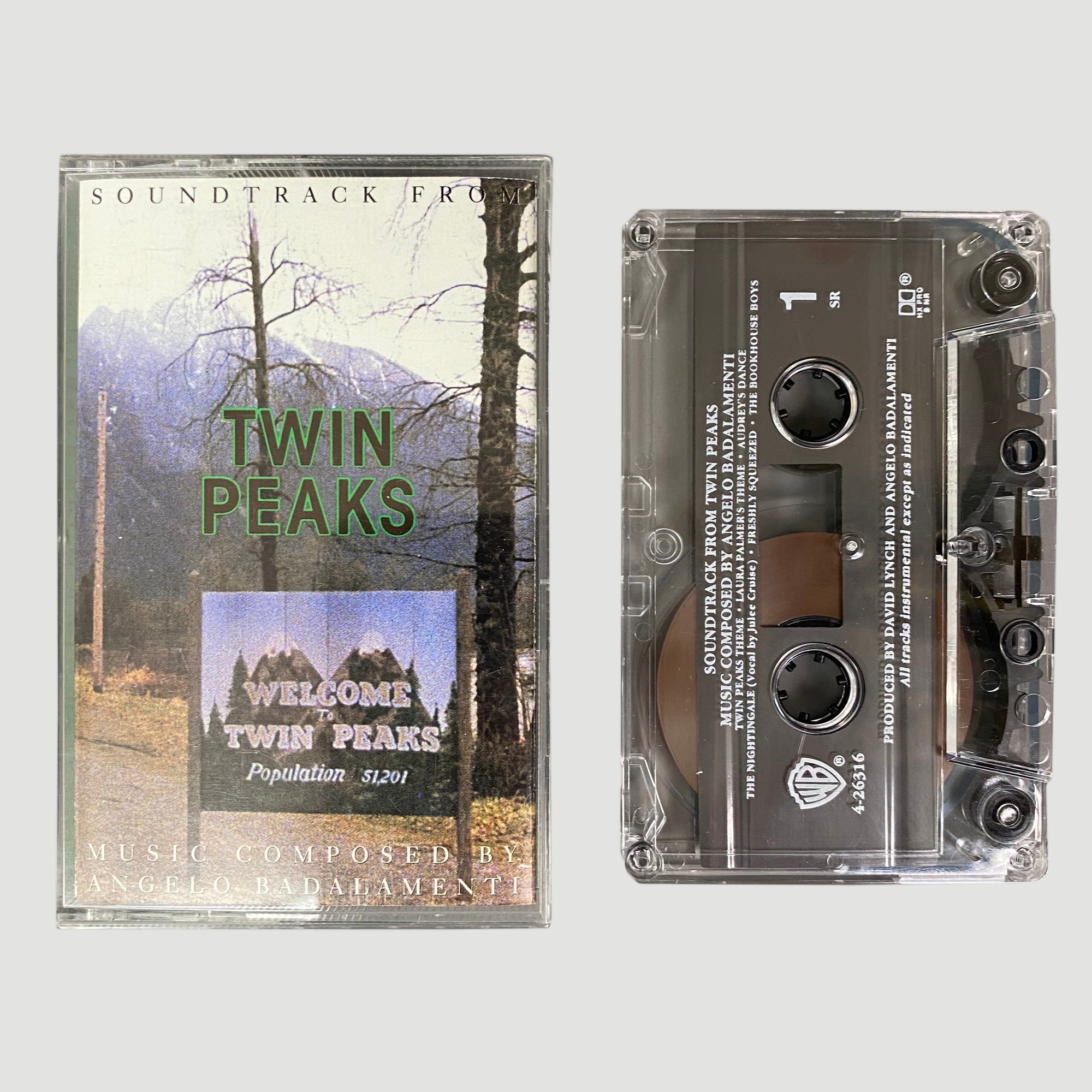 1990 Twin Peaks OST UK Cassette