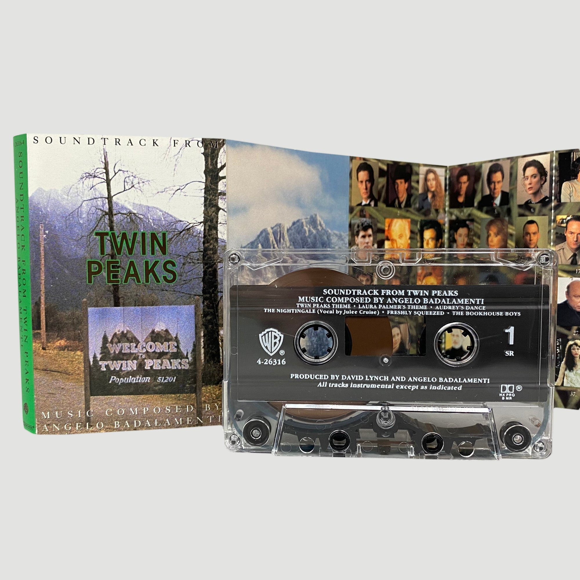 1990 Angelo Badalamenti 'Music From Twin Peaks' Cassette
