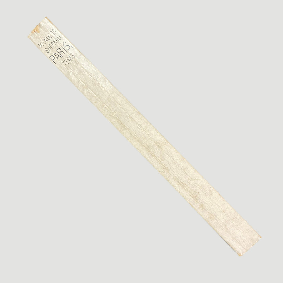 1984 Wim Wenders 'Paris, Texas' Book