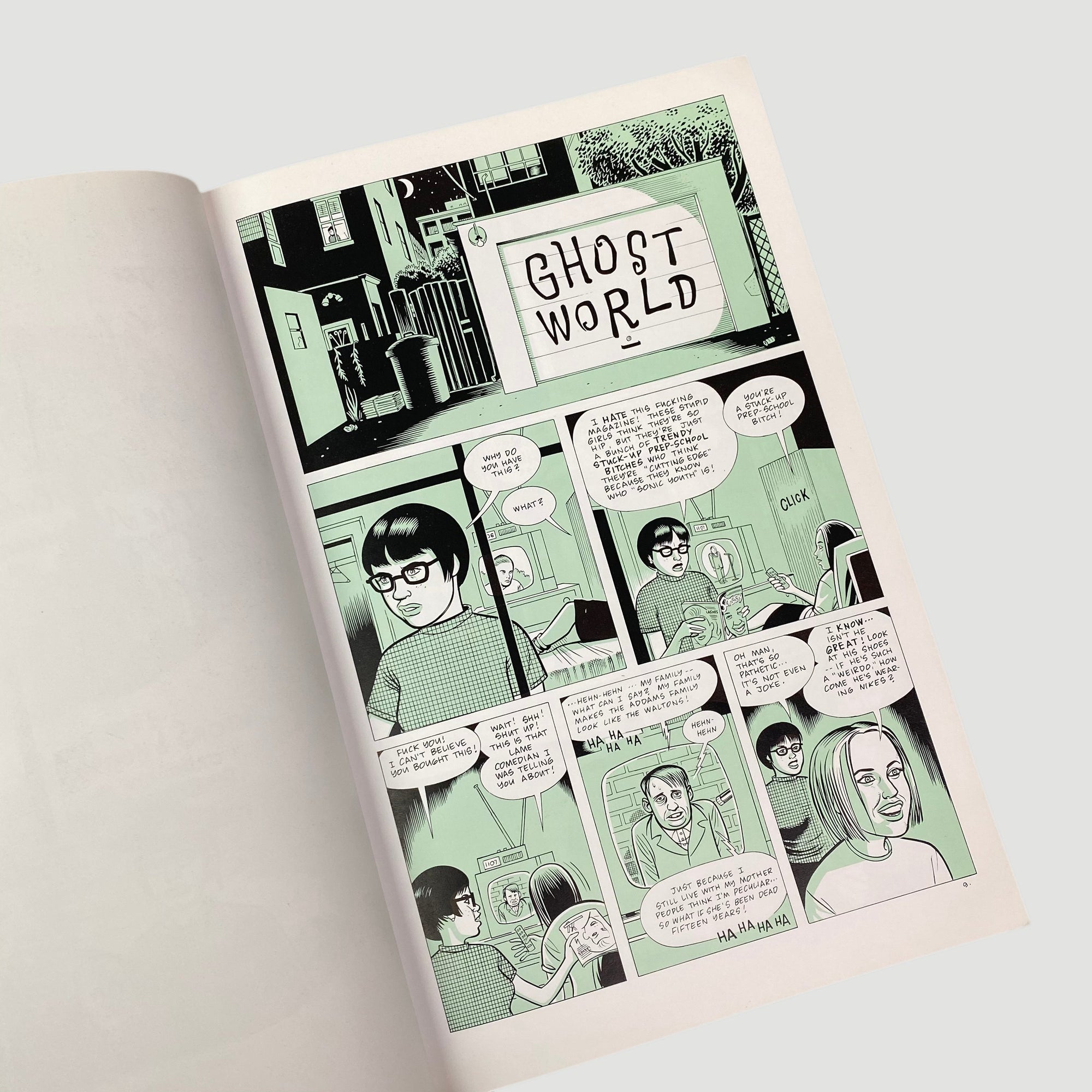 2000 Daniel Clowes 'Ghost World' 1st UK Edition