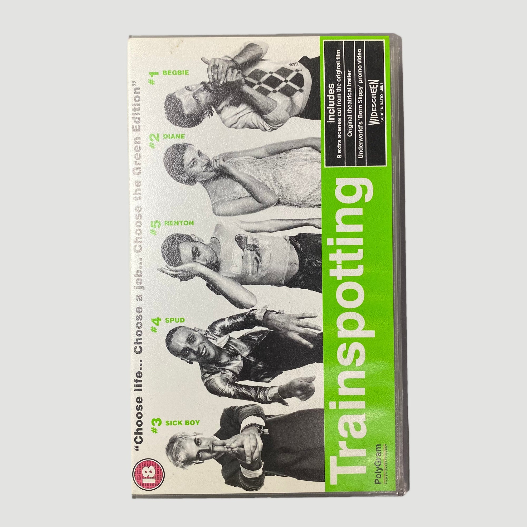 1996 Trainspotting + Special Edition UK 2 VHS Set