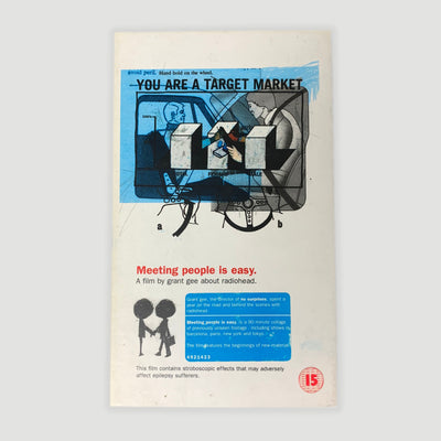 1998 Radiohead 'Meeting People Is Easy' VHS