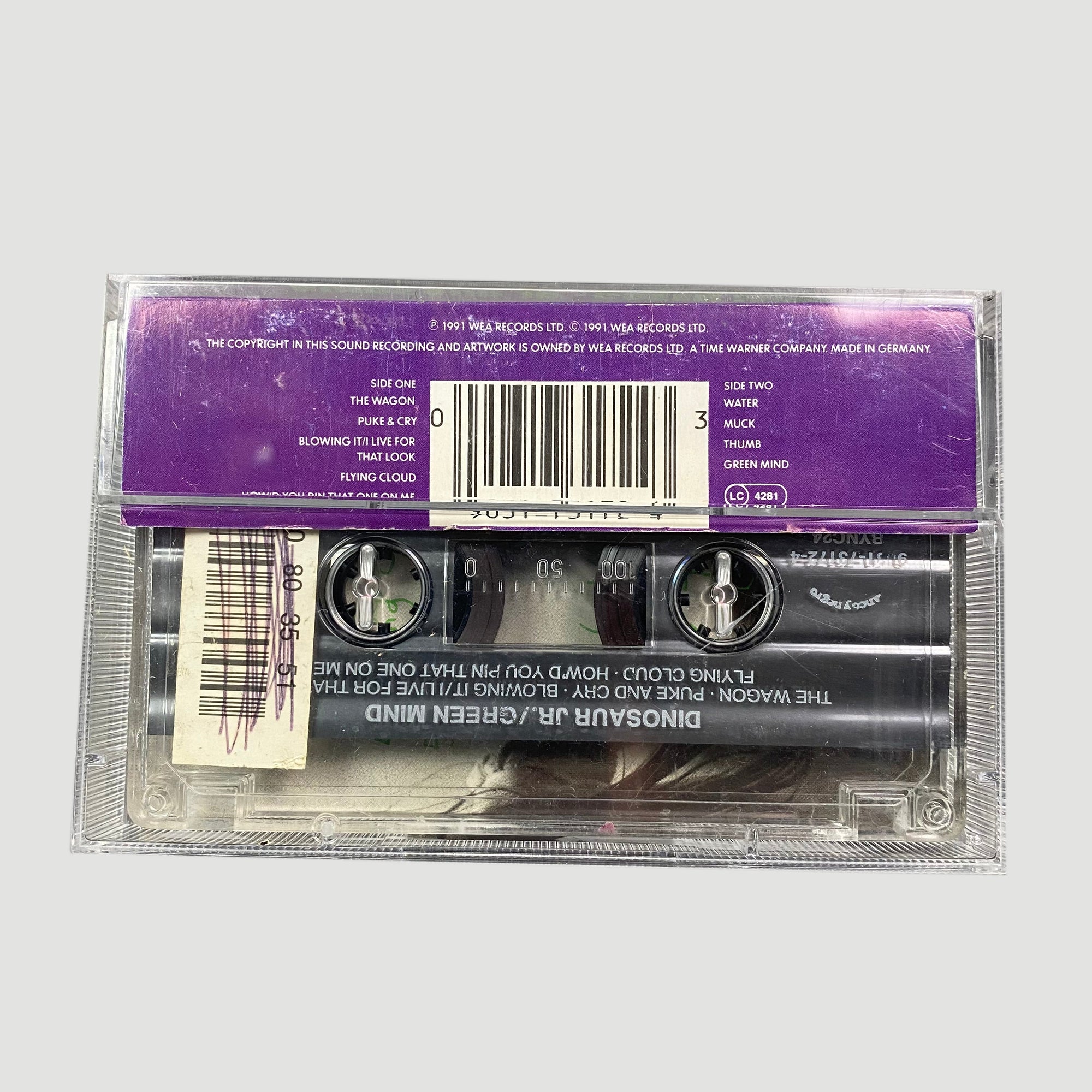 1991 Dinosaur Jr 'Green Mind' Cassette