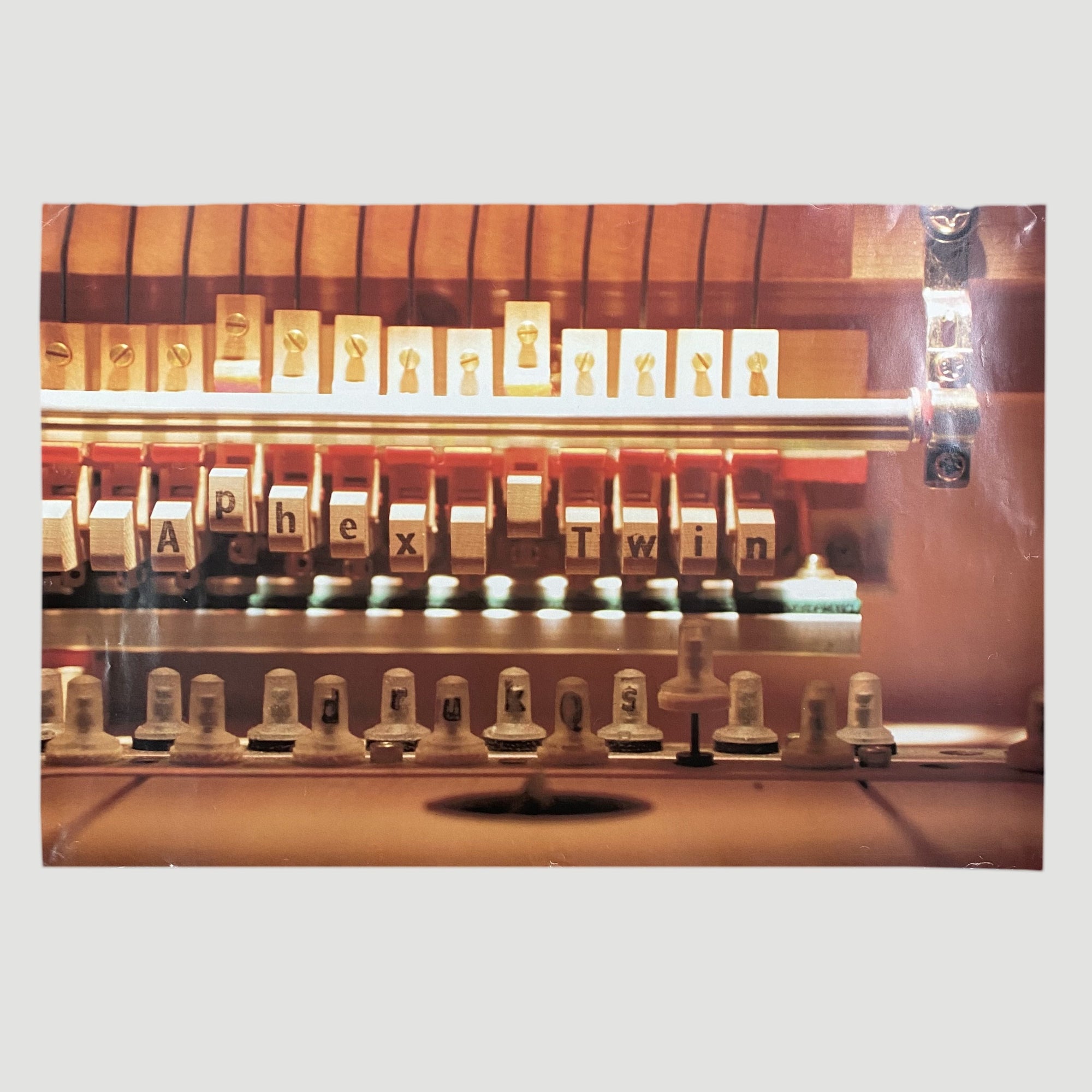 2001 Aphex Twin 'Drukqs' Poster