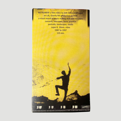 1999 Fugazi 'Instrument' VHS