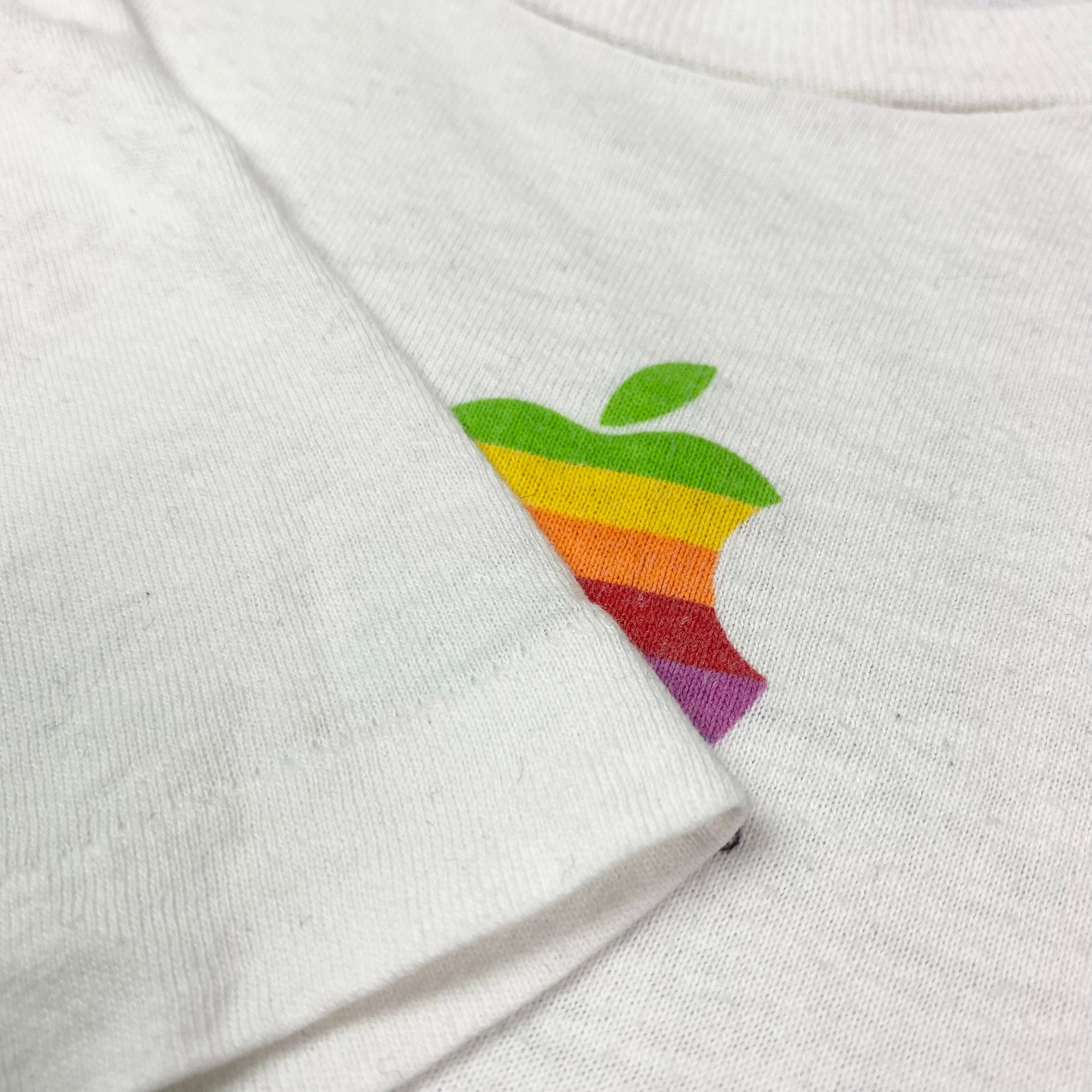 80's Apple Spell Out Logo T-Shirt