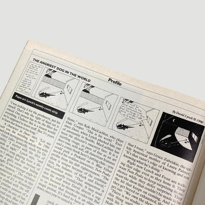 1990 TIME Magazine David Lynch Issue