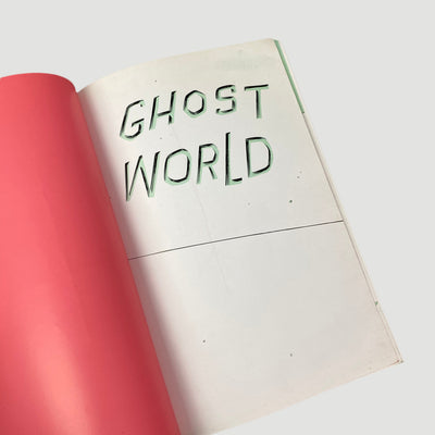 2000 Daniel Clowes 'Ghost World' 1st UK Edition