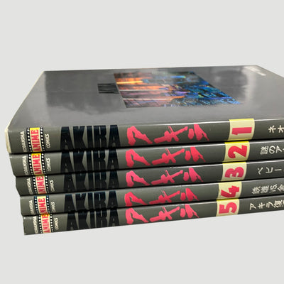 1988 Akira Japanese Kodansha Vol 1-5 Complete Set