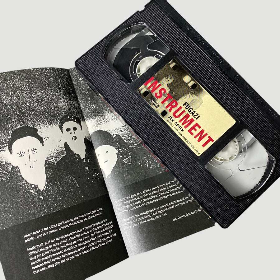 1999 Fugazi 'Instrument' VHS