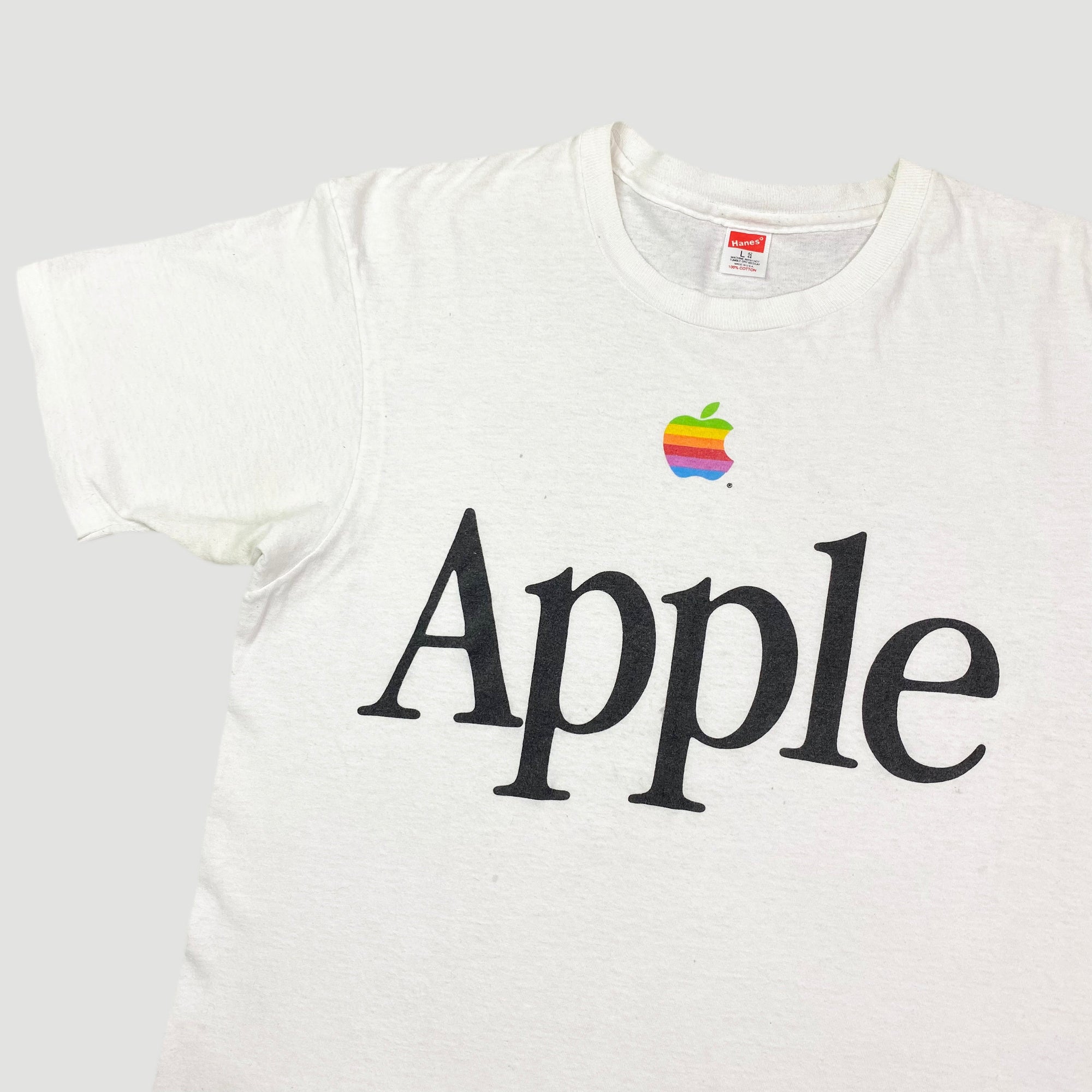 80's Apple Spell Out Logo T-Shirt