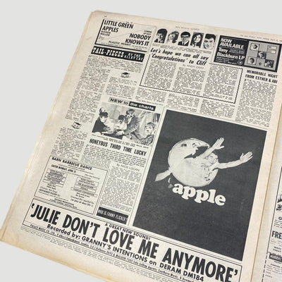 1968 NME Paper Scott Walker 'Scott 2'