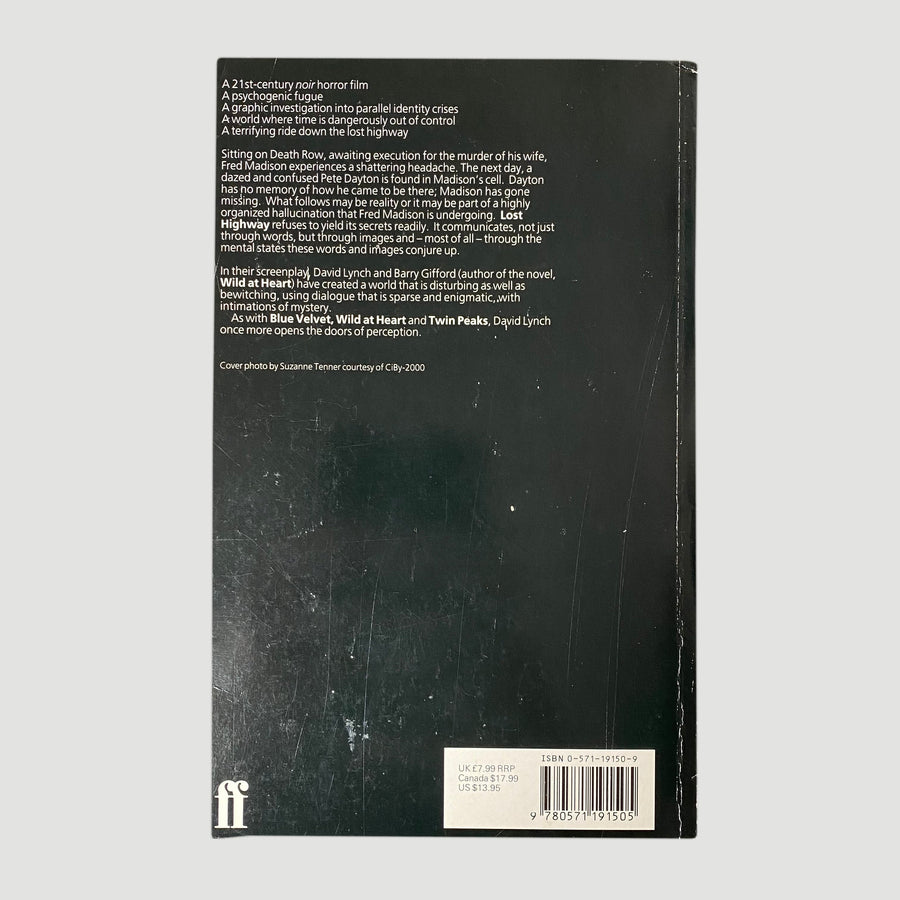 1997 David Lynch & Barry Gifford 'Lost Highway' Screenplay